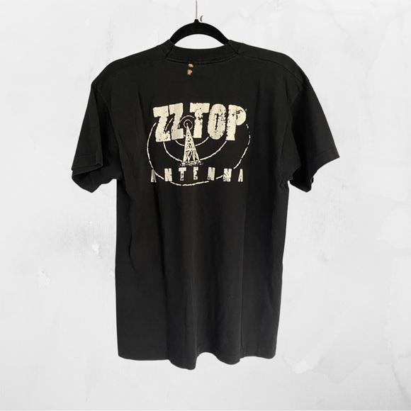 Vintage ZZ Top 1994 Antenna Tour Rock & Roll T Shirt - Large - Picture 2 of 9